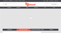 Desktop Screenshot of ifireup.com